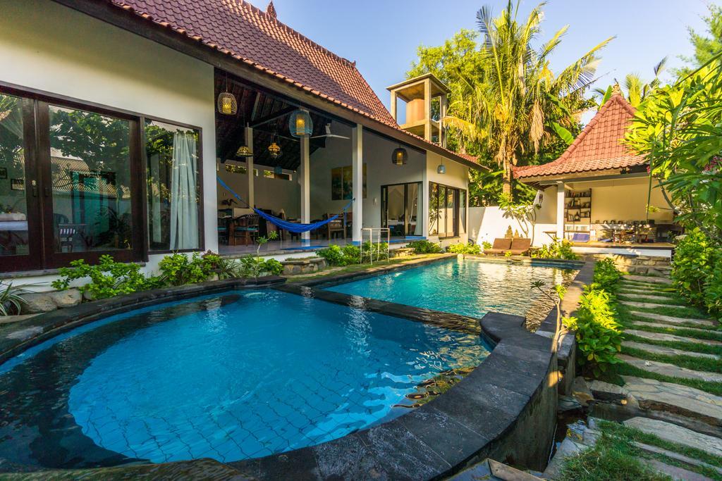 Ambary House Gili Trawangan- 2 Bedroom Private Villa, Pool Luaran gambar