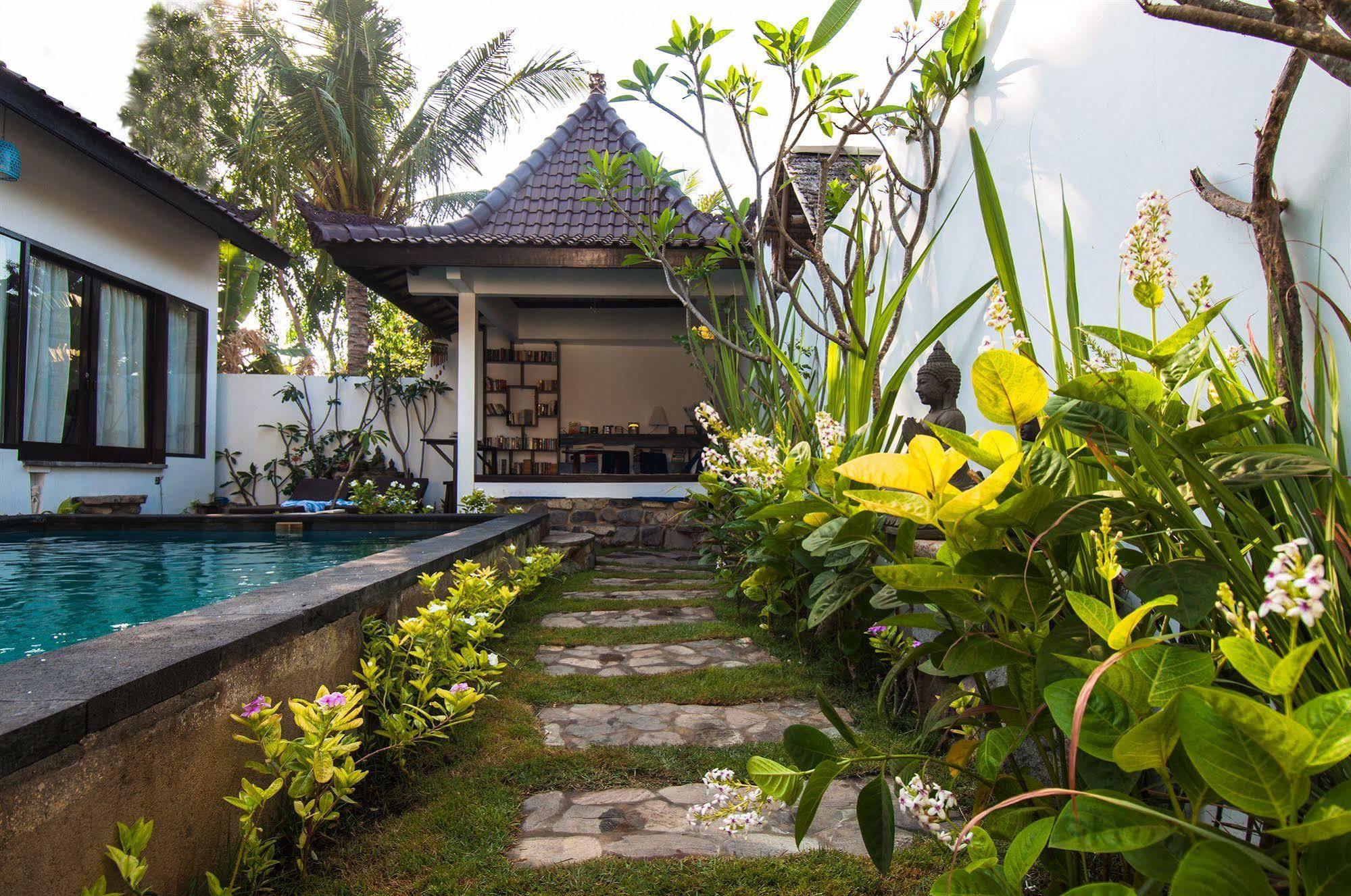 Ambary House Gili Trawangan- 2 Bedroom Private Villa, Pool Luaran gambar